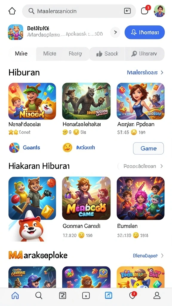 Tampilan antarmuka yang menarik dan responsif.