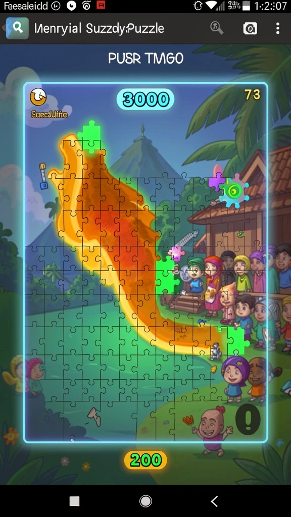 Grafik dan efek suara yang memukau, menambah keseruan.