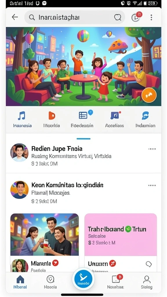 Tampilan grafis yang menarik dan interaktif.