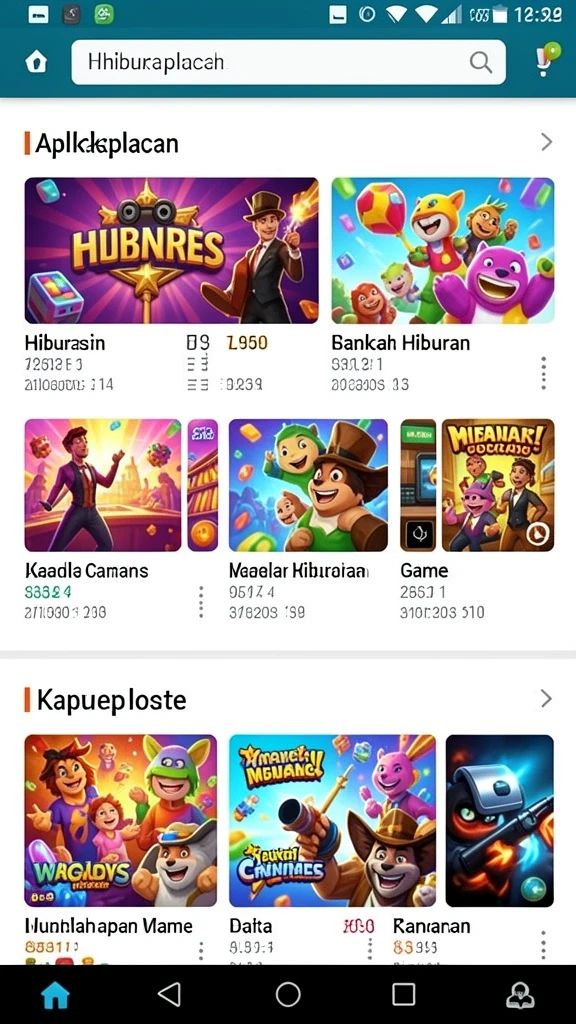 Tampilan karakter dengan detail tinggi.
