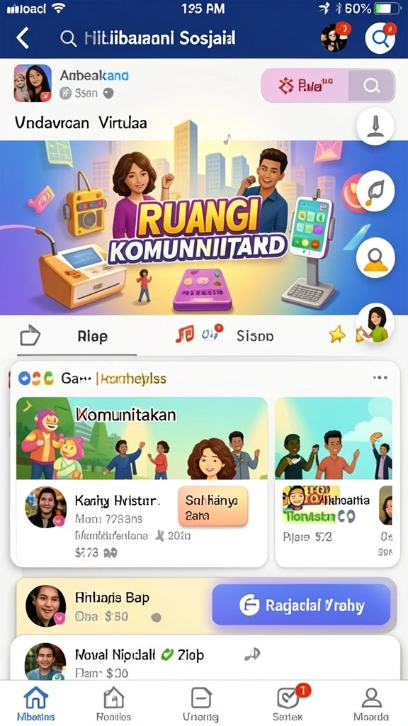 Tampilan antarmuka yang menarik dan mudah dinavigasi.