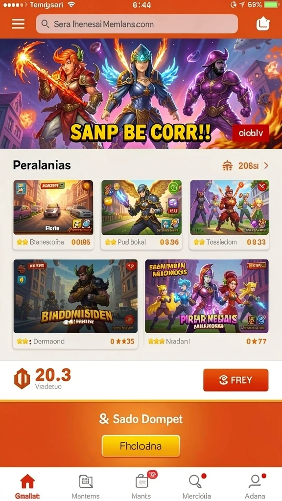 Tampilan antarmuka yang ramah pengguna.