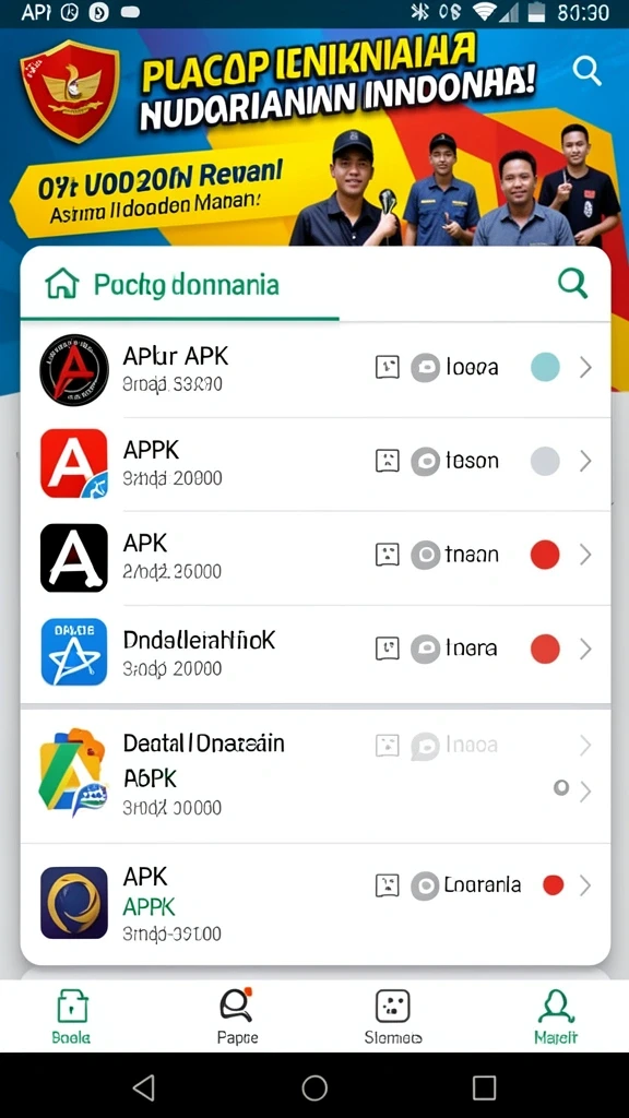 Tampilan antarmuka yang menarik dan mudah dinavigasi.