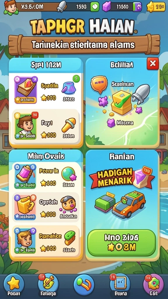 Gameplay yang dinamis dengan beragam tantangan.