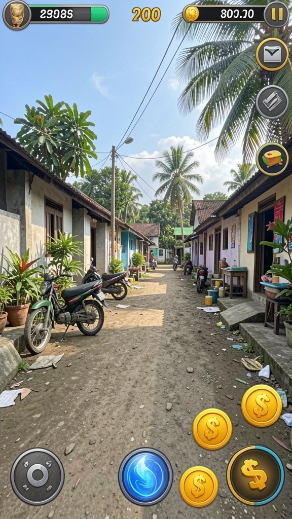 Level yang menantang dan penuh dengan petualangan seru.