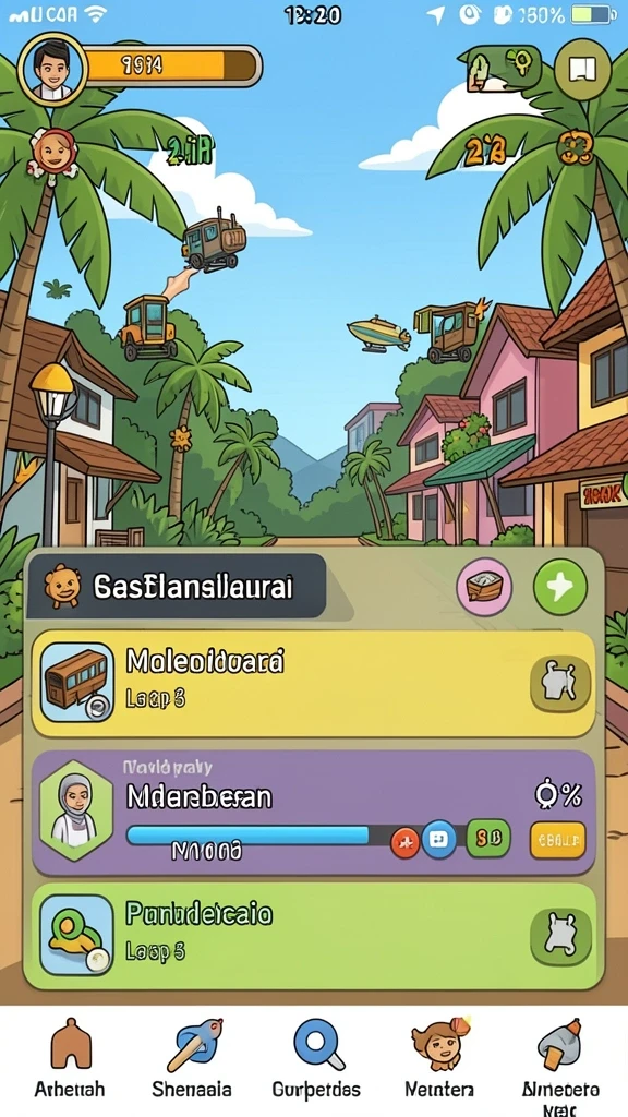 Screenshots aksi seru dalam mode multiplayer.