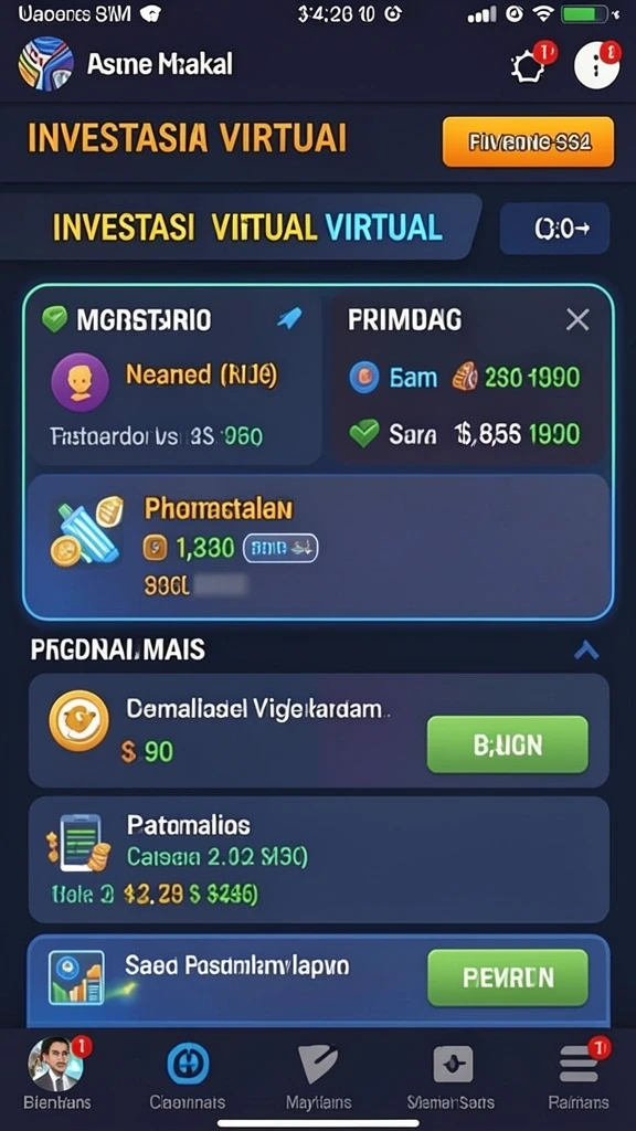 Beragam tema dan jenis permainan slot.