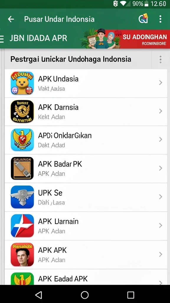 Berbagai karakter unik untuk dipilih dan dimainkan.