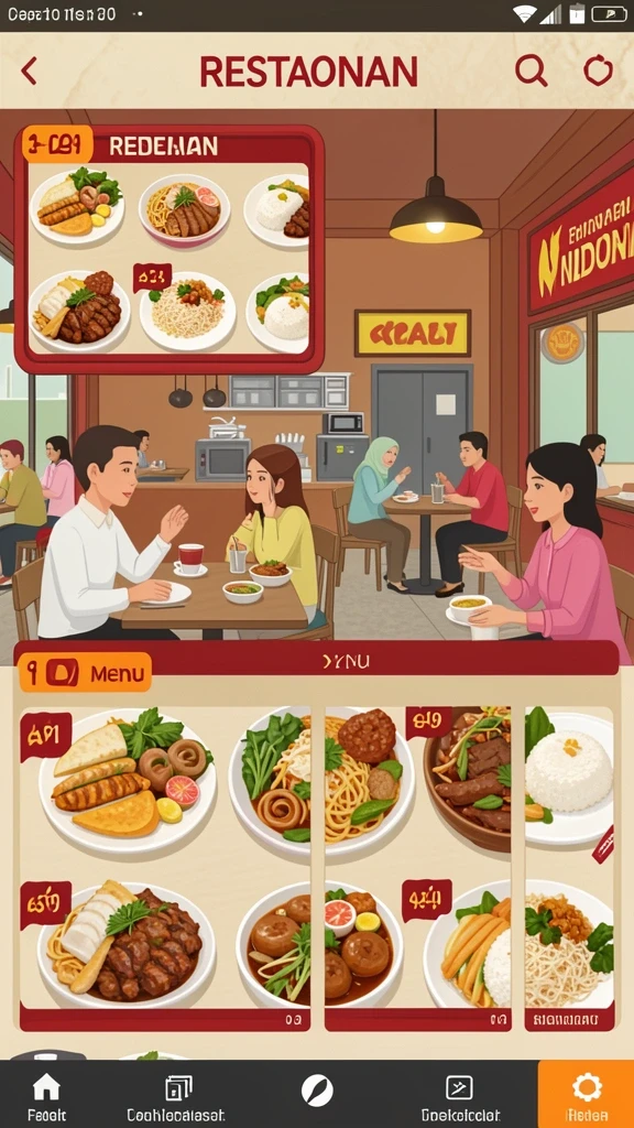 Tampilan antarmuka CK789 yang menawan.