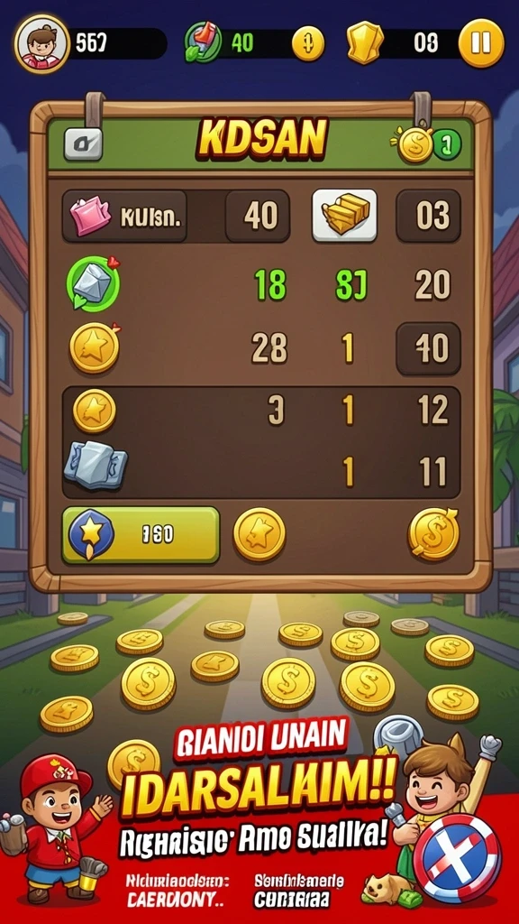 Gameplay seru dengan opsi bermain solo atau multiplayer.