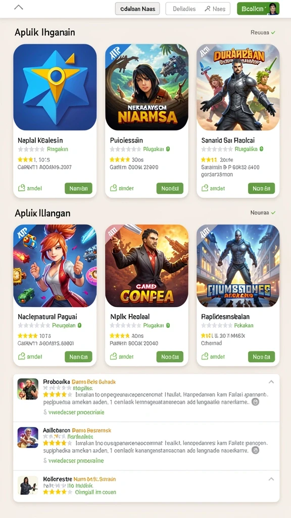 Grafis permainan yang menawan dan penuh warna.