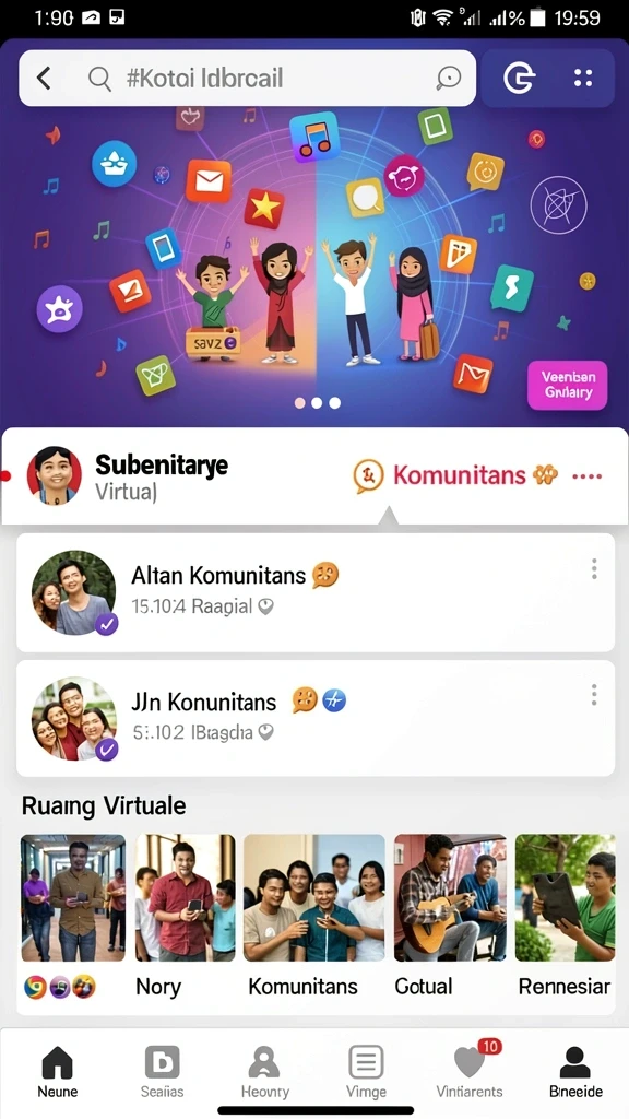 UI yang ramah pengguna dan mudah dinavigasi.