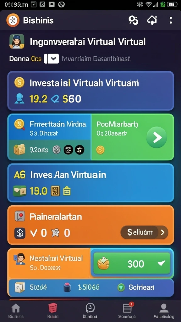Tantangan seru di setiap level permainan.