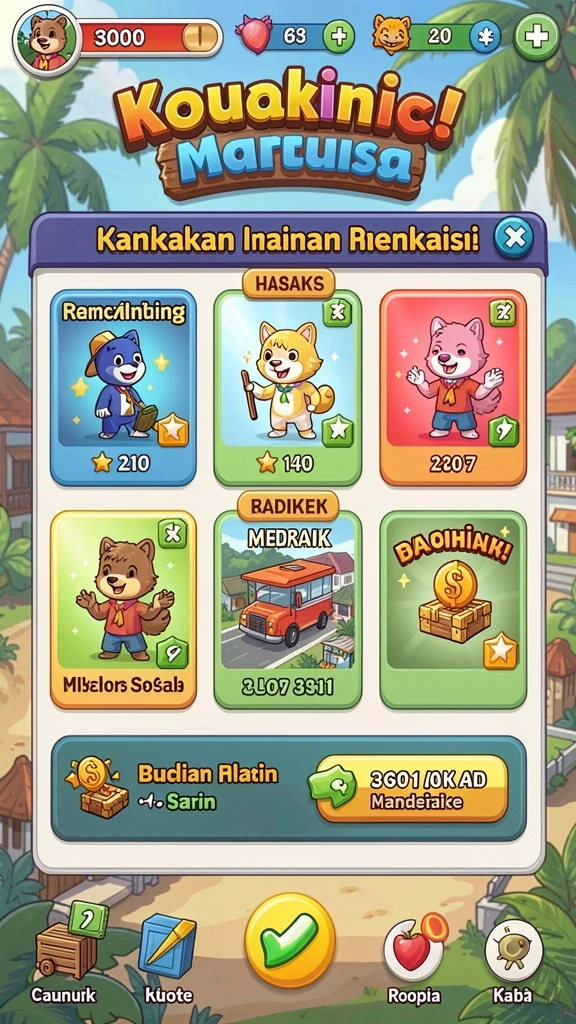 Fitur sosial yang memungkinkan interaksi dengan pemain lain.