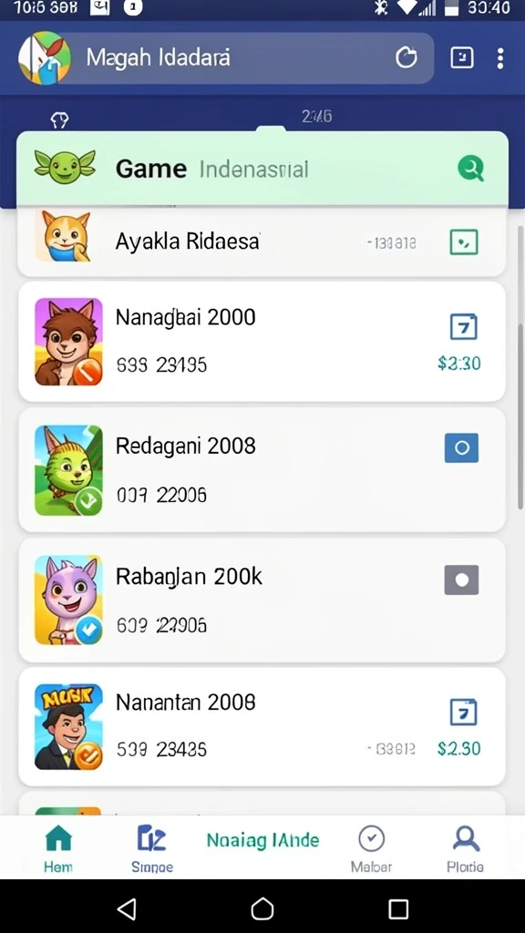 Screenshot dari fitur event terbaru dalam INA777.