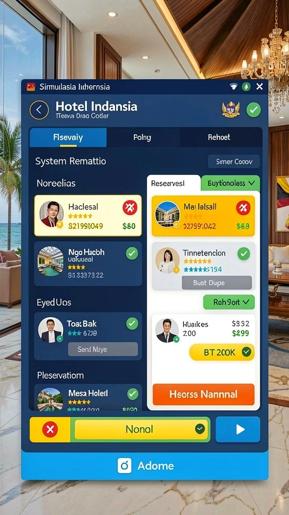Pengaturan permainan yang mudah digunakan dan intuitif.