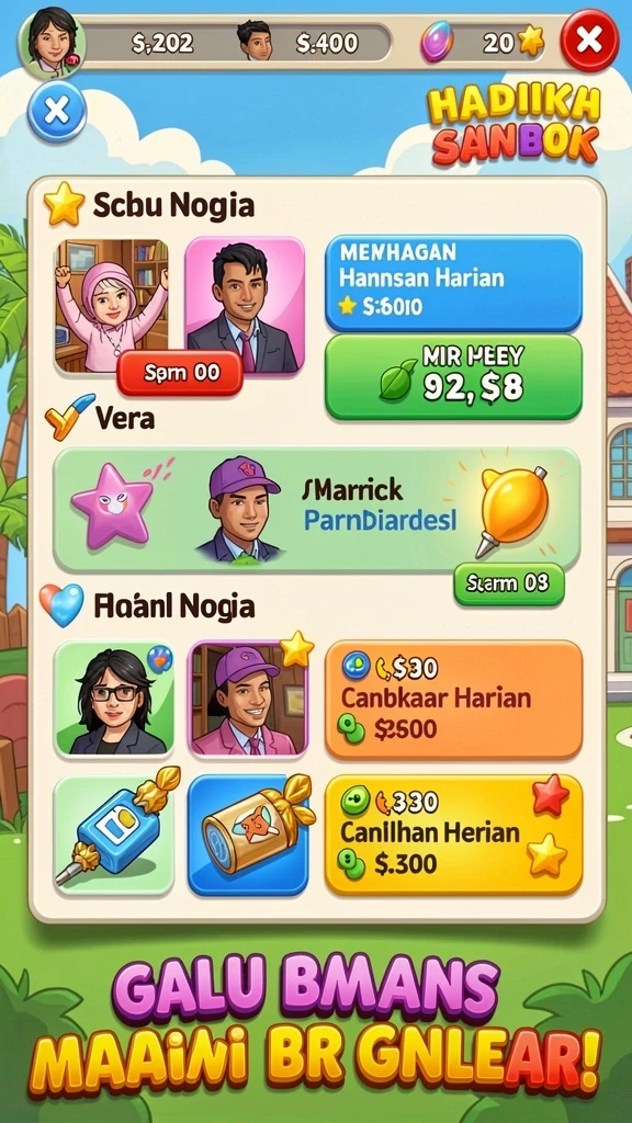 Tampilan antarmuka yang intuitif dan ramah pengguna.