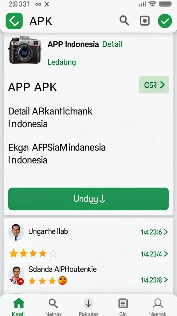 Tampilan antarmuka yang intuitif dan mudah digunakan.