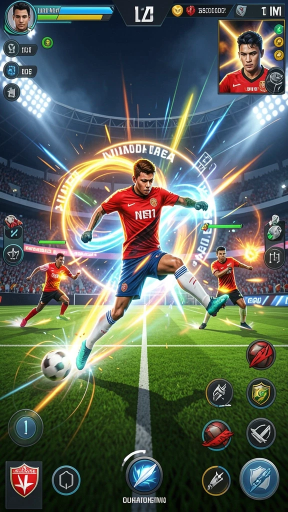 Moment seru saat bertanding di mode multiplayer.