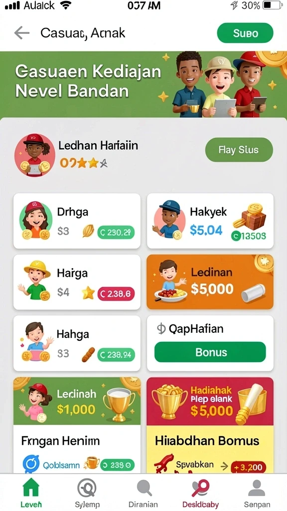 Tampilan antarmuka yang ramah pengguna.