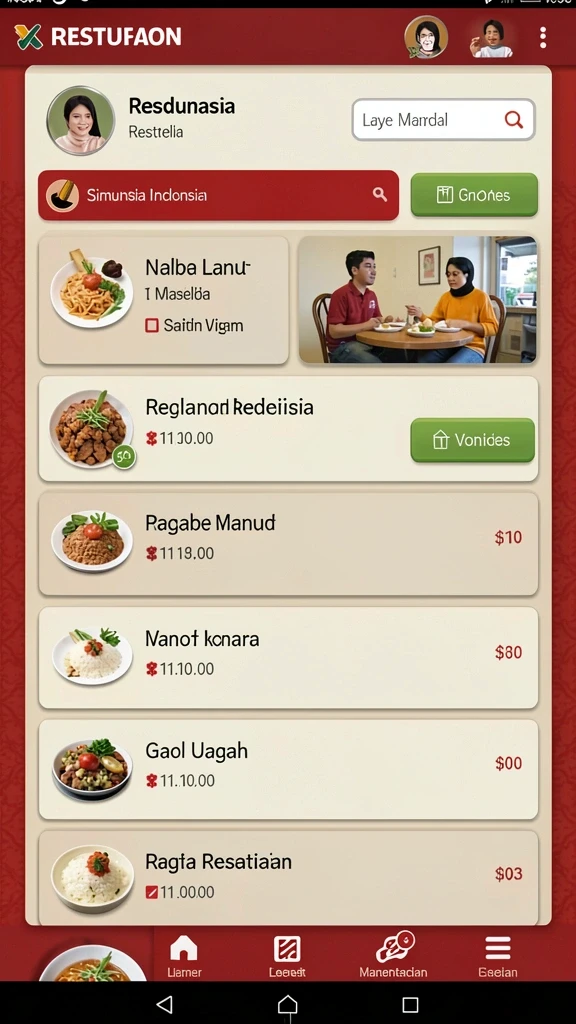 Kompetisi seru dengan teman-teman dalam game.