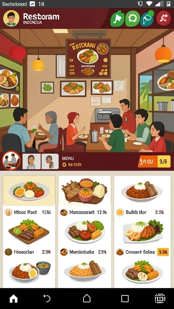 Level yang menantang untuk semua pemain.