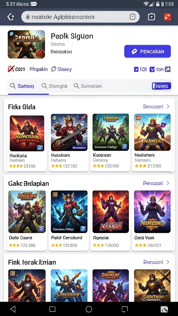 Grafis yang cerah dan mendetail untuk pengalaman bermain.