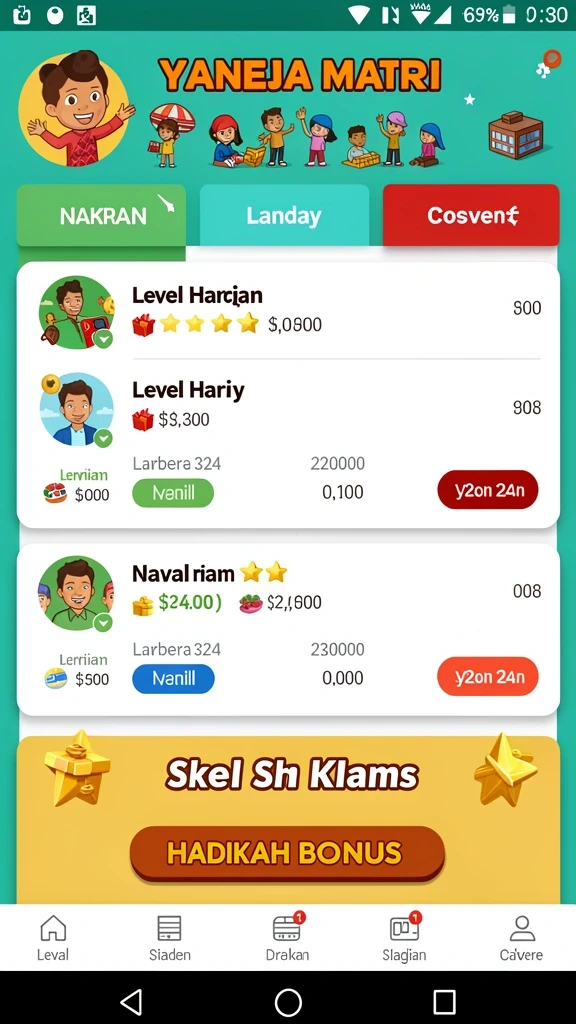 Tampilan antarmuka yang intuitif dan mudah dinavigasi.