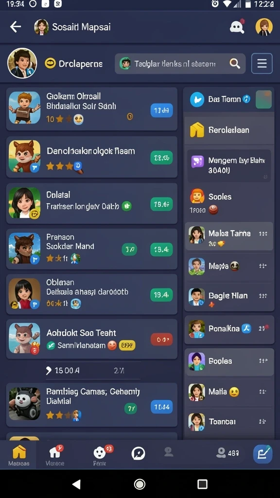 Tampilan antarmuka yang menarik dan mudah digunakan.