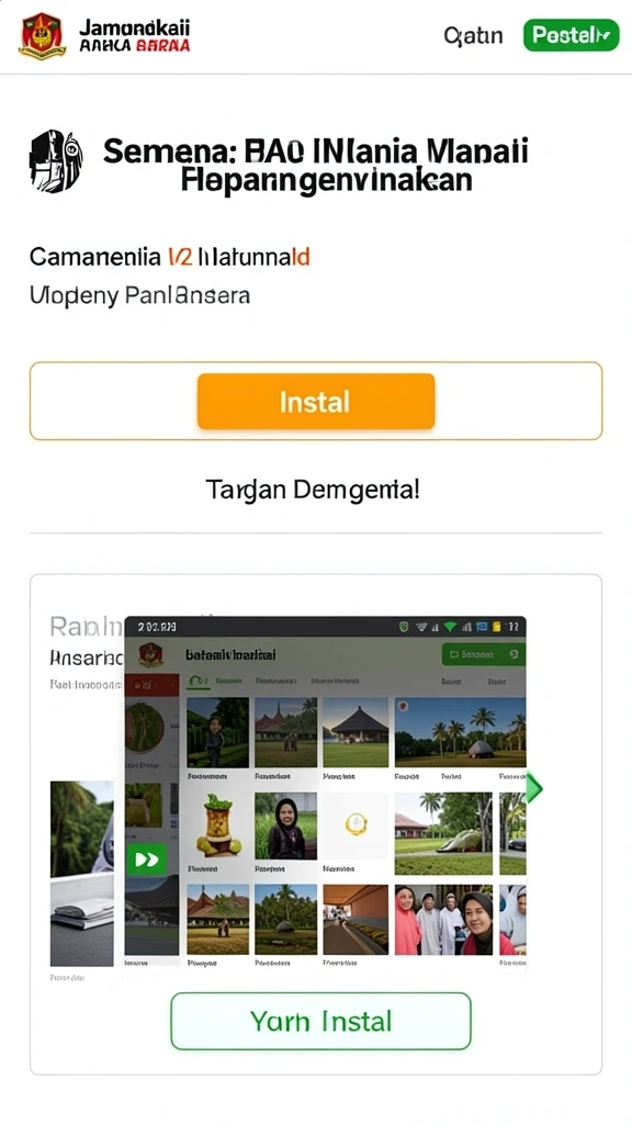 Desain antarmuka yang ramah pengguna.