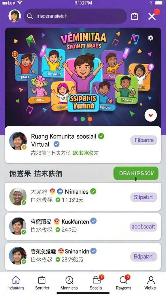 Tampilan antarmuka yang ramah pengguna.