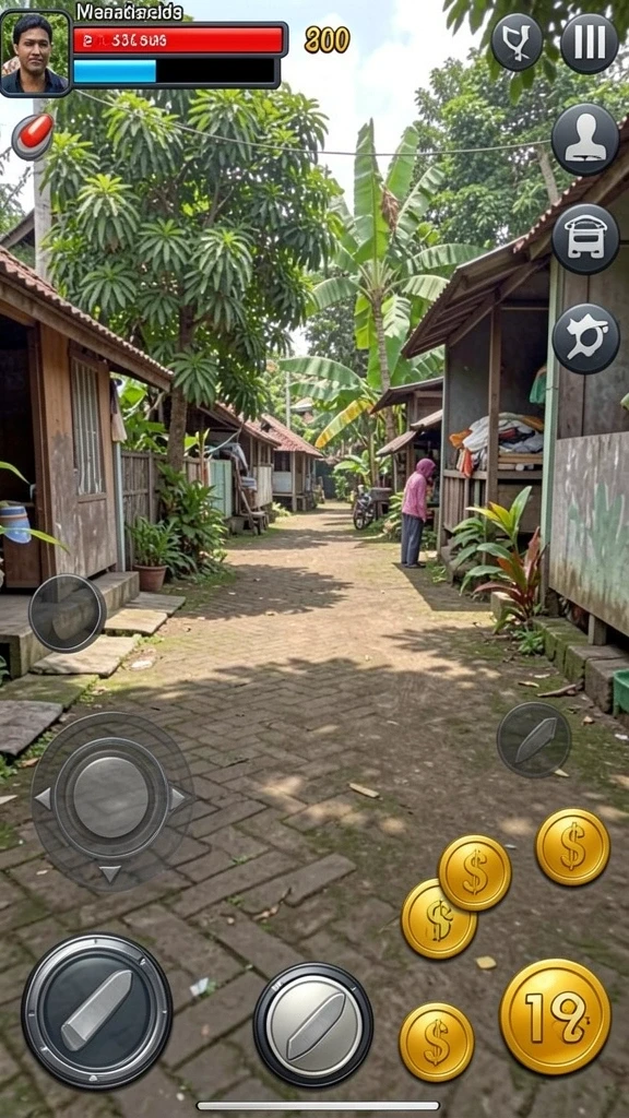 Grafik kaya warna dan menarik perhatian.