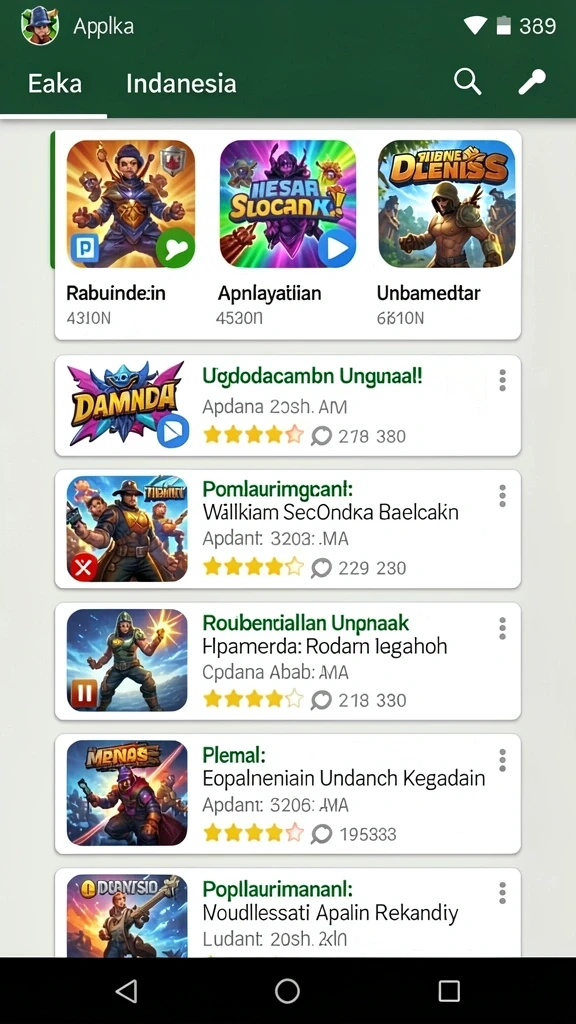 Sistem pertarungan yang dinamis dan menarik.