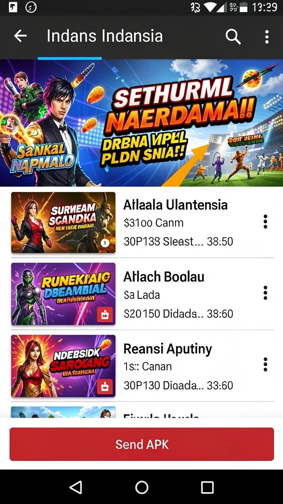 Karakter utama dengan desain yang unik.