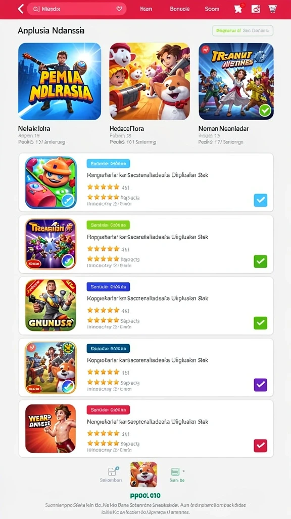 Screenshot menampilkan pemandangan menakjubkan dari dunia fantasi.