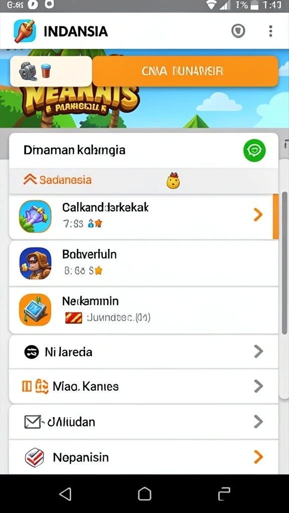 Momen seru saat berinteraksi dengan pemain lain.