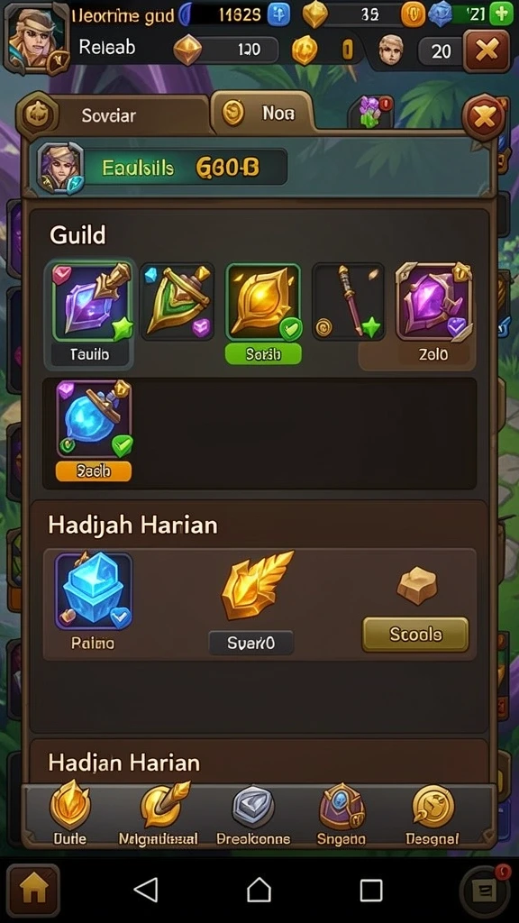 Karakter unik dan menarik dalam gameplay.