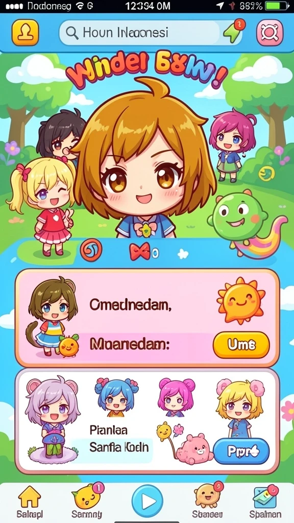 Screenshot menunjukkan fitur bonus putaran gratis yang menarik.
