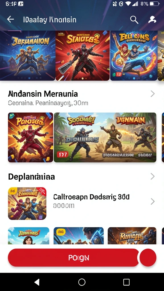Screenshot menampilkan karakter utama dalam aksi petualangan.