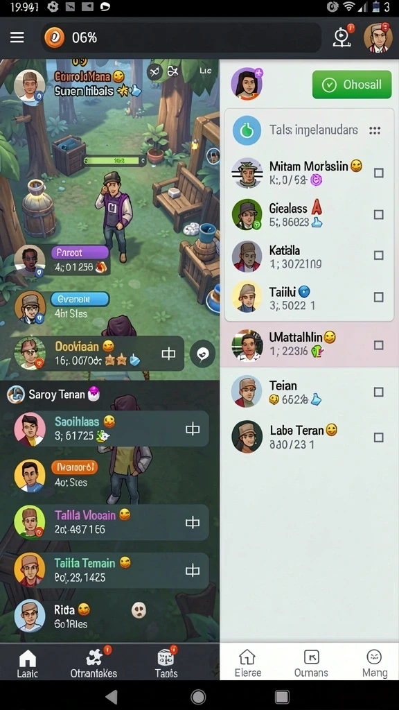 Tampilan antarmuka yang user-friendly dan menarik.