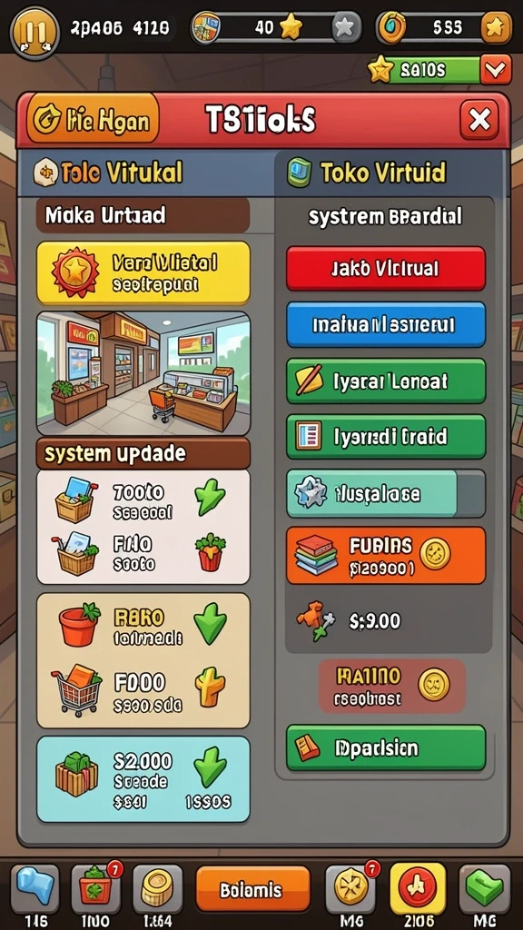 Tampilan antarmuka yang intuitif dan modern.