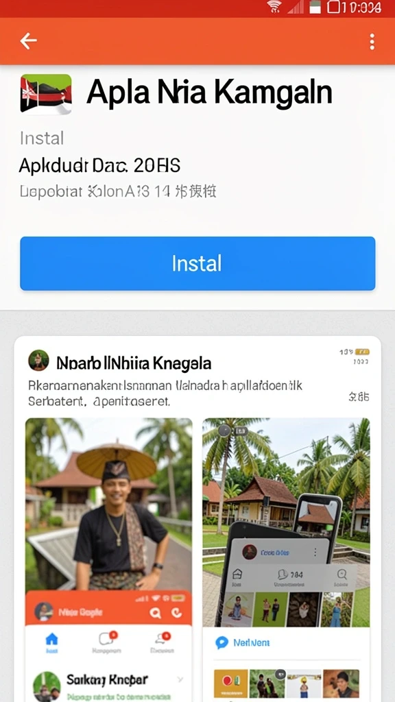Tampilan utama aplikasi yang menarik dan mudah digunakan.